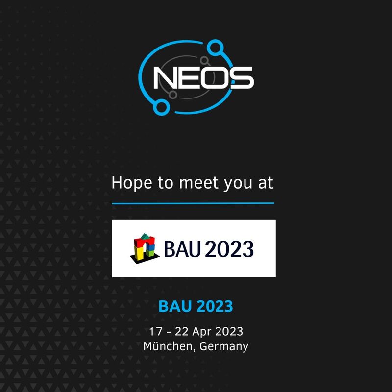 Meet NEOS at BAU 2023!