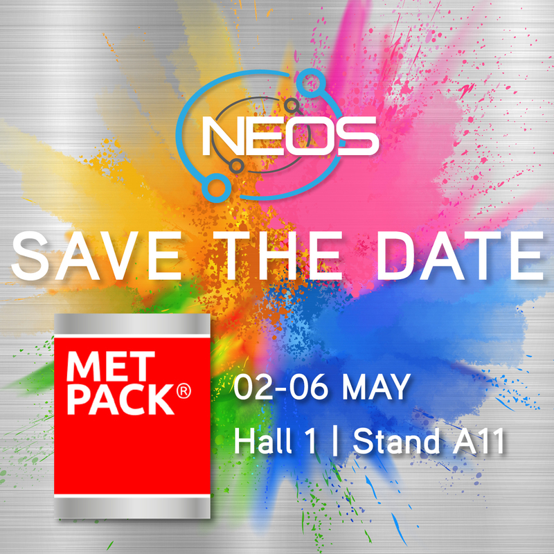 NEOS @ METPACK: the world's premier metal packaging trade fair
